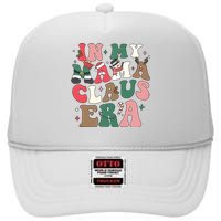 In My Mama Claus Era Christmas High Crown Mesh Back Trucker Hat