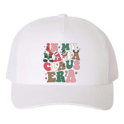 In My Mama Claus Era Christmas Yupoong Adult 5-Panel Trucker Hat