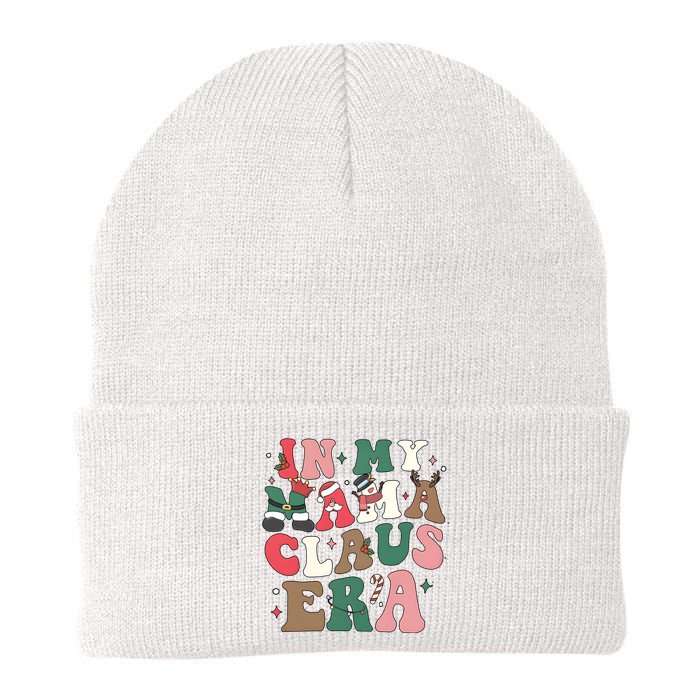 In My Mama Claus Era Christmas Knit Cap Winter Beanie