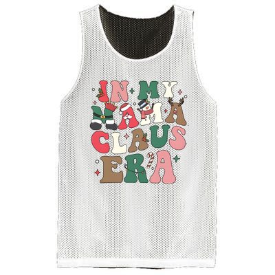 In My Mama Claus Era Christmas Mesh Reversible Basketball Jersey Tank