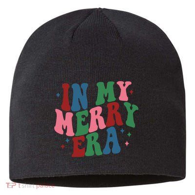 In My Merry Era Christmas Holiday Sustainable Beanie