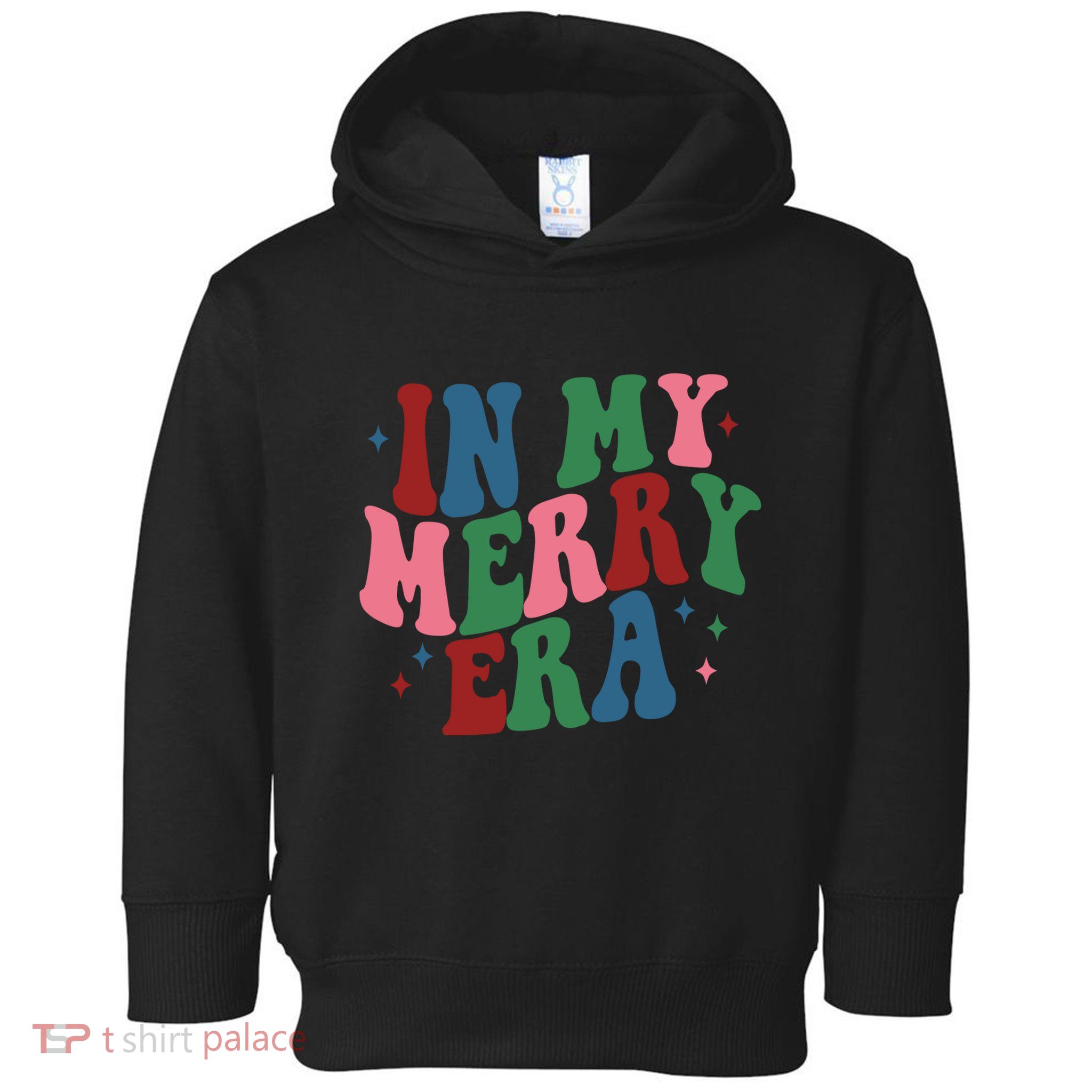 In My Merry Era Christmas Holiday Toddler Hoodie