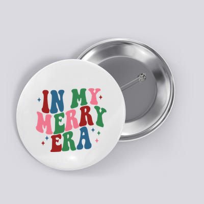 In My Merry Era Christmas Holiday Button