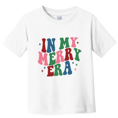 In My Merry Era Christmas Holiday Toddler T-Shirt