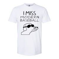 I Miss Modern Baseball Funny Dog Sport Lover Softstyle CVC T-Shirt