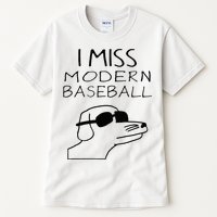 I Miss Modern Baseball Funny Dog Sport Lover Tall T-Shirt