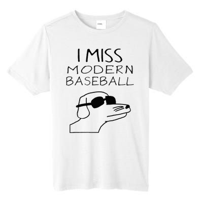 I Miss Modern Baseball Funny Dog Sport Lover Tall Fusion ChromaSoft Performance T-Shirt