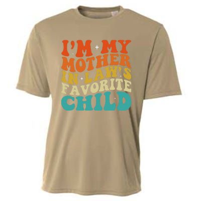 IM My Mother In Laws Favorite Son Daughter Child Parent Cooling Performance Crew T-Shirt