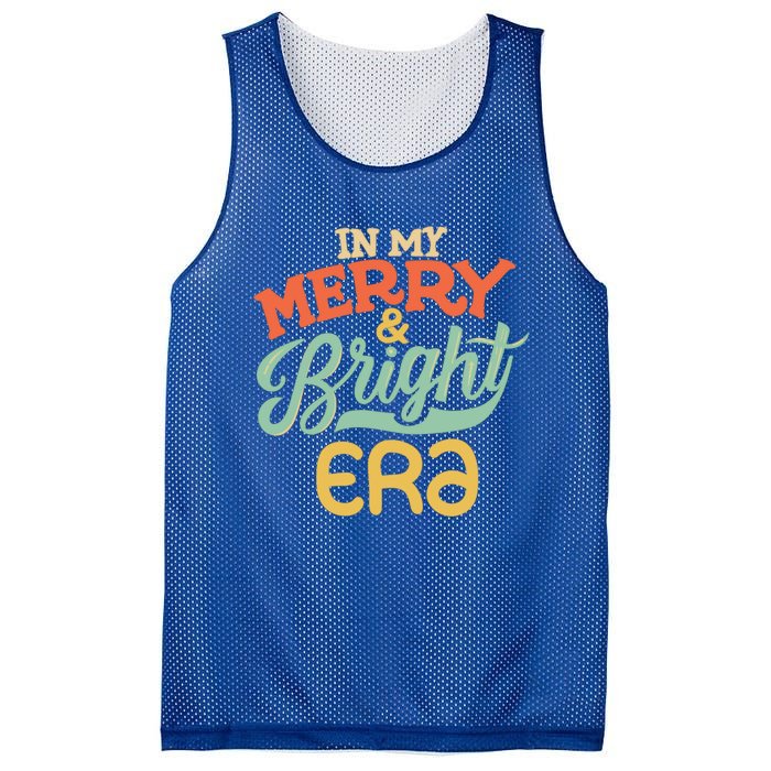 In My Merry And Bright Era Vintage Gift Mesh Reversible Basketball Jersey Tank