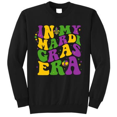 In My Mardi Gras Era Festival Retro Carnival Party Holiday Sweatshirt