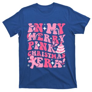 In My Merry Pink Christmas Era Groovy Ie Xmas Holiday Gift T-Shirt