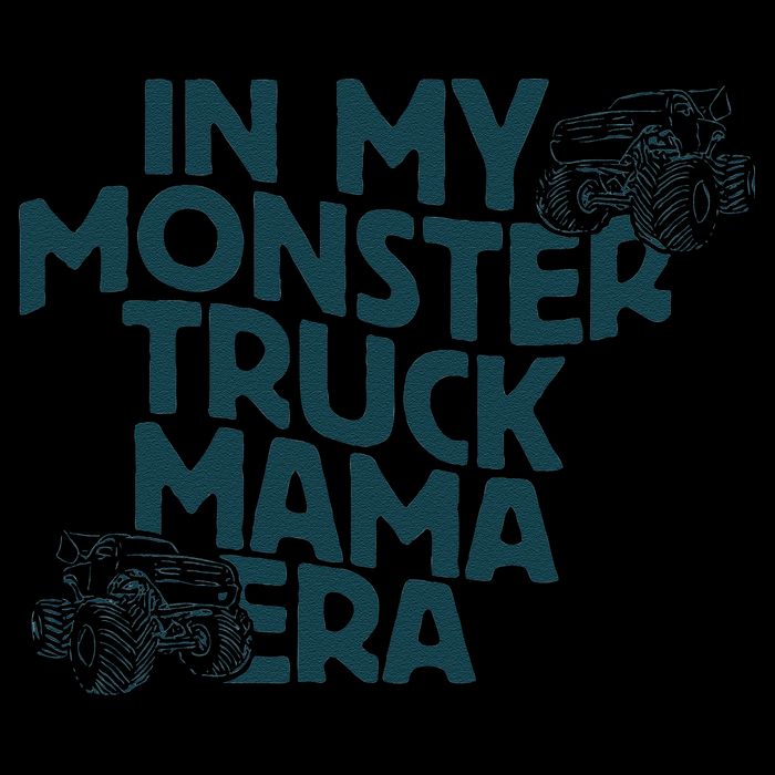 In My Monster Truck Mama Era Gift Doggie Tank