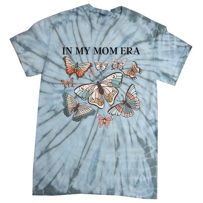 In My Mom Era Butterfly Tie-Dye T-Shirt