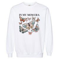 In My Mom Era Butterfly Garment-Dyed Sweatshirt