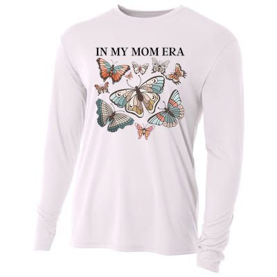 In My Mom Era Butterfly Cooling Performance Long Sleeve Crew