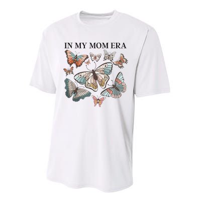 In My Mom Era Butterfly Performance Sprint T-Shirt