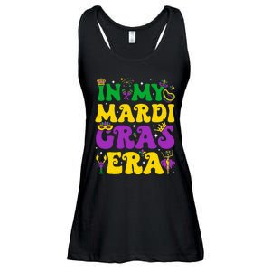 In My Mardi Gras Era Carnival Mardi Gras Ladies Essential Flowy Tank