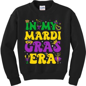 In My Mardi Gras Era Carnival Mardi Gras Kids Sweatshirt