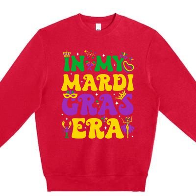 In My Mardi Gras Era Carnival Mardi Gras Premium Crewneck Sweatshirt