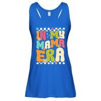 In My Mama Era Lover Groovy Retro Mom Mothers Day Ladies Essential Flowy Tank