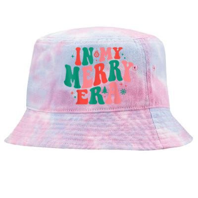 In My Merry Era Christmas Holiday Funny Gift Tie-Dyed Bucket Hat