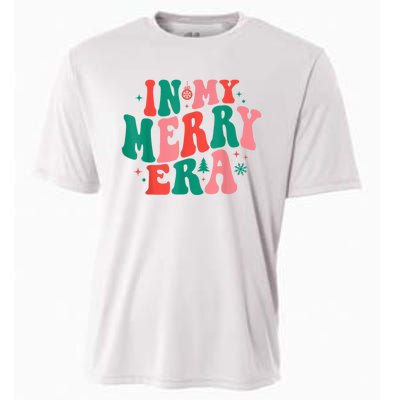 In My Merry Era Christmas Holiday Funny Gift Cooling Performance Crew T-Shirt