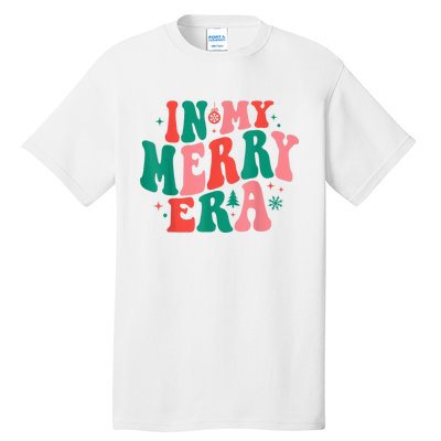 In My Merry Era Christmas Holiday Funny Gift Tall T-Shirt