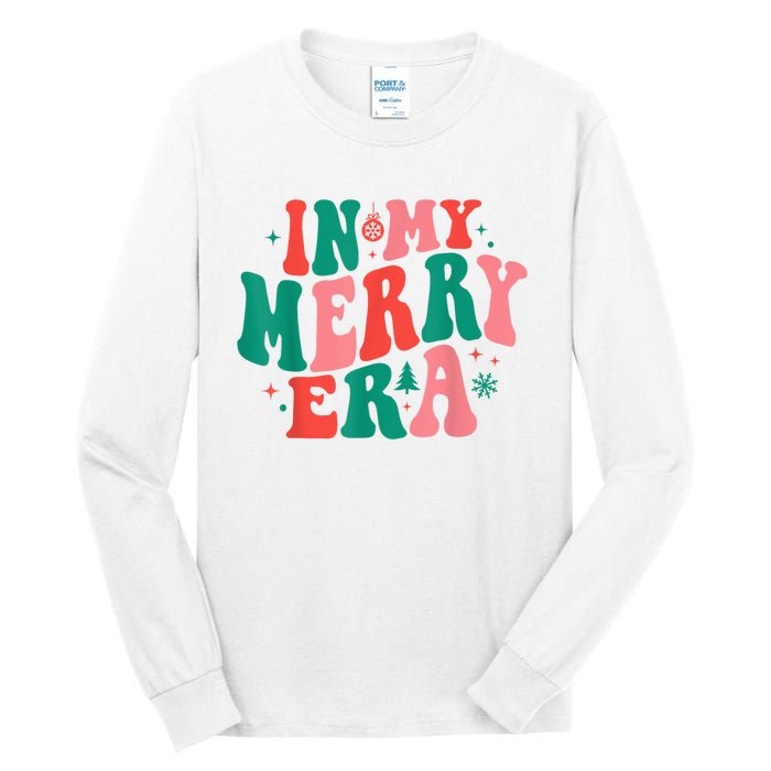 In My Merry Era Christmas Holiday Funny Gift Tall Long Sleeve T-Shirt