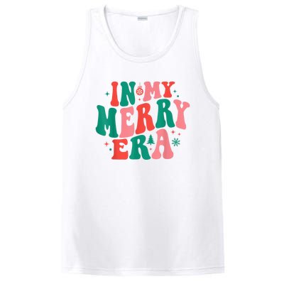 In My Merry Era Christmas Holiday Funny Gift PosiCharge Competitor Tank