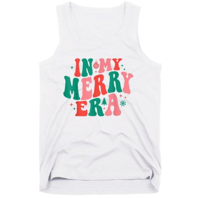 In My Merry Era Christmas Holiday Funny Gift Tank Top