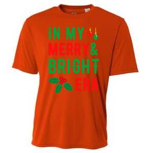 In My Merry And Bright Era Cute Christmas Era Xmas Lights Gift Cooling Performance Crew T-Shirt