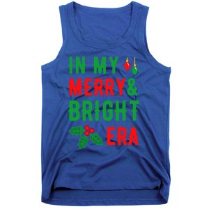 In My Merry And Bright Era Cute Christmas Era Xmas Lights Gift Tank Top