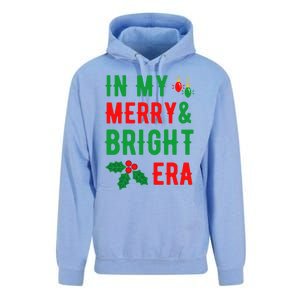 In My Merry And Bright Era Cute Christmas Era Xmas Lights Gift Unisex Surf Hoodie