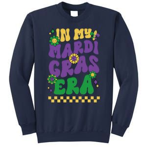 In My Mardi Gras Era Festival Retro Carnival Holiday Sweatshirt