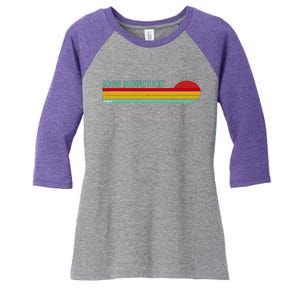 Iron Mountain Michigan Women's Tri-Blend 3/4-Sleeve Raglan Shirt