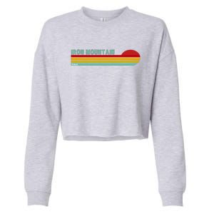 Iron Mountain Michigan Cropped Pullover Crew