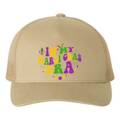 In My Mardi Gras Era Festival Retro Carnival Party Holiday Yupoong Adult 5-Panel Trucker Hat