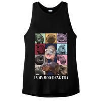In My Moo Deng Era  Moo Deng Lover Ladies PosiCharge Tri-Blend Wicking Tank