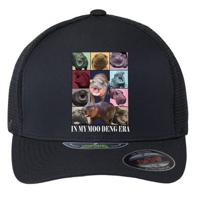 In My Moo Deng Era  Moo Deng Lover Flexfit Unipanel Trucker Cap