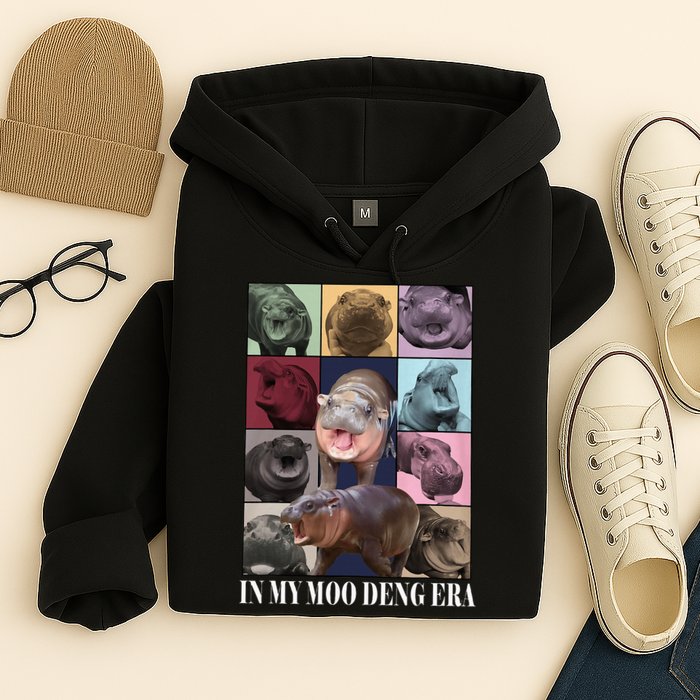 In My Moo Deng Era  Moo Deng Lover Hoodie