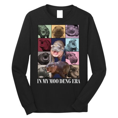 In My Moo Deng Era  Moo Deng Lover Long Sleeve Shirt
