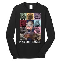 In My Moo Deng Era  Moo Deng Lover Long Sleeve Shirt