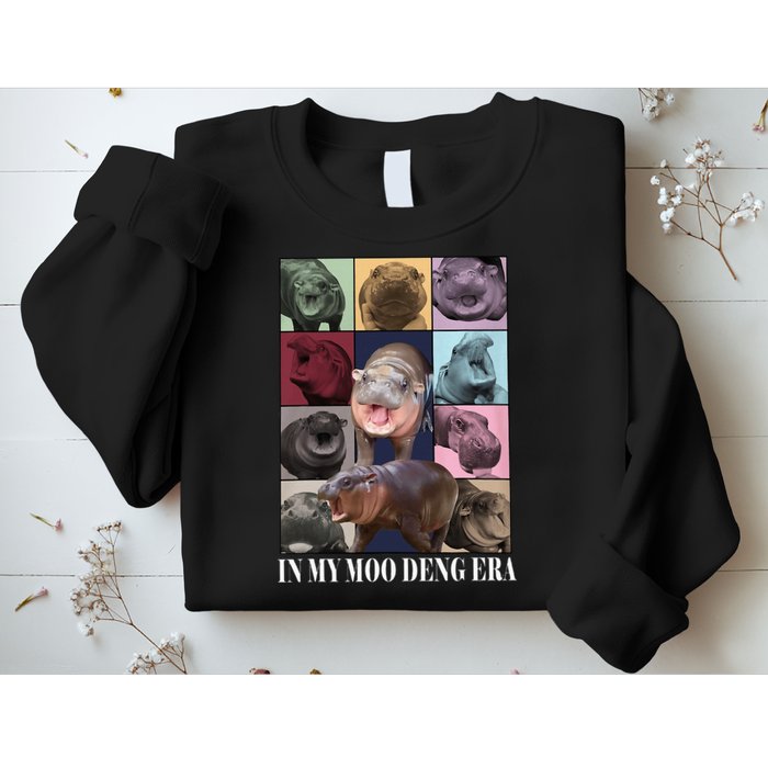 In My Moo Deng Era  Moo Deng Lover Sweatshirt