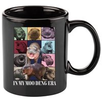 In My Moo Deng Era  Moo Deng Lover 11oz C Handle Ceramic Mug