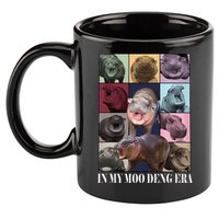 In My Moo Deng Era  Moo Deng Lover 11oz C Handle Ceramic Mug