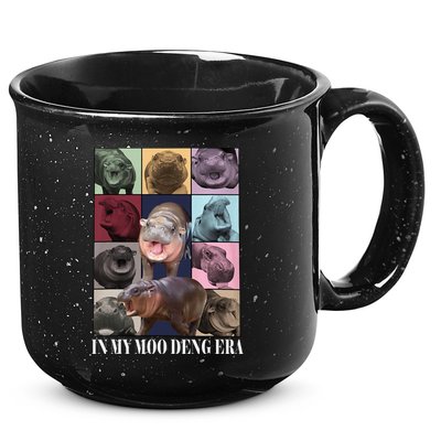 In My Moo Deng Era  Moo Deng Lover 15oz Campfire Ceramic Mug