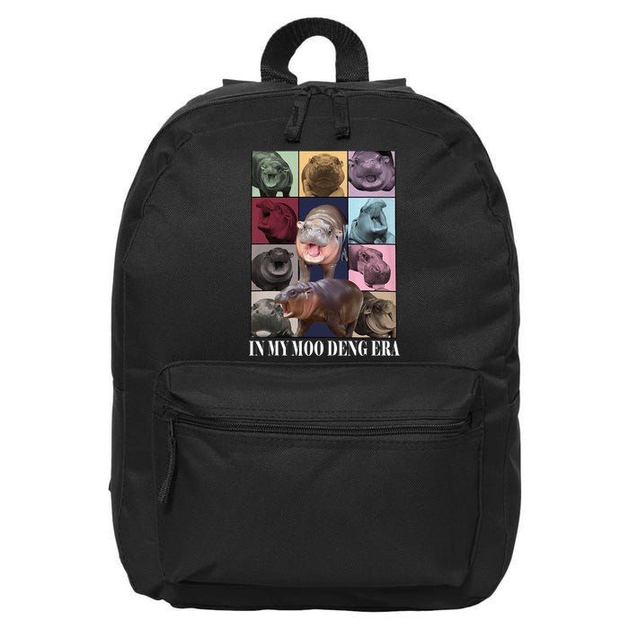 In My Moo Deng Era  Moo Deng Lover 16 in Basic Backpack