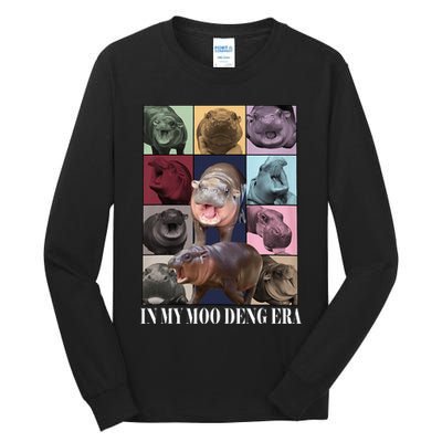 In My Moo Deng Era  Moo Deng Lover Tall Long Sleeve T-Shirt