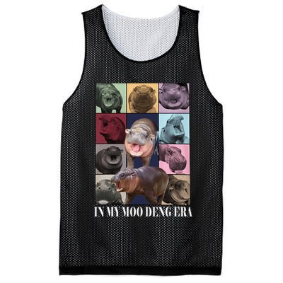 In My Moo Deng Era  Moo Deng Lover Mesh Reversible Basketball Jersey Tank