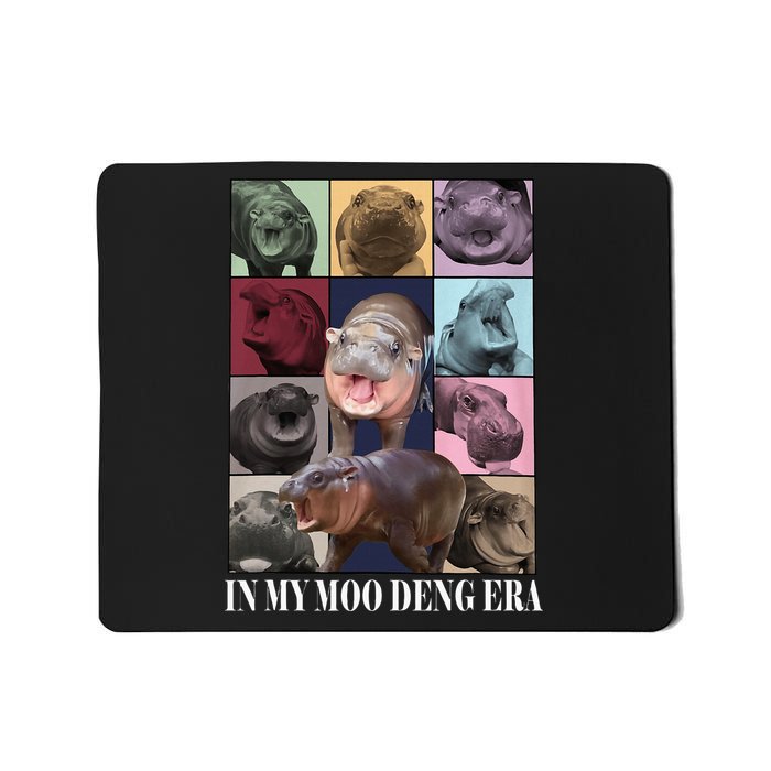 In My Moo Deng Era  Moo Deng Lover Mousepad